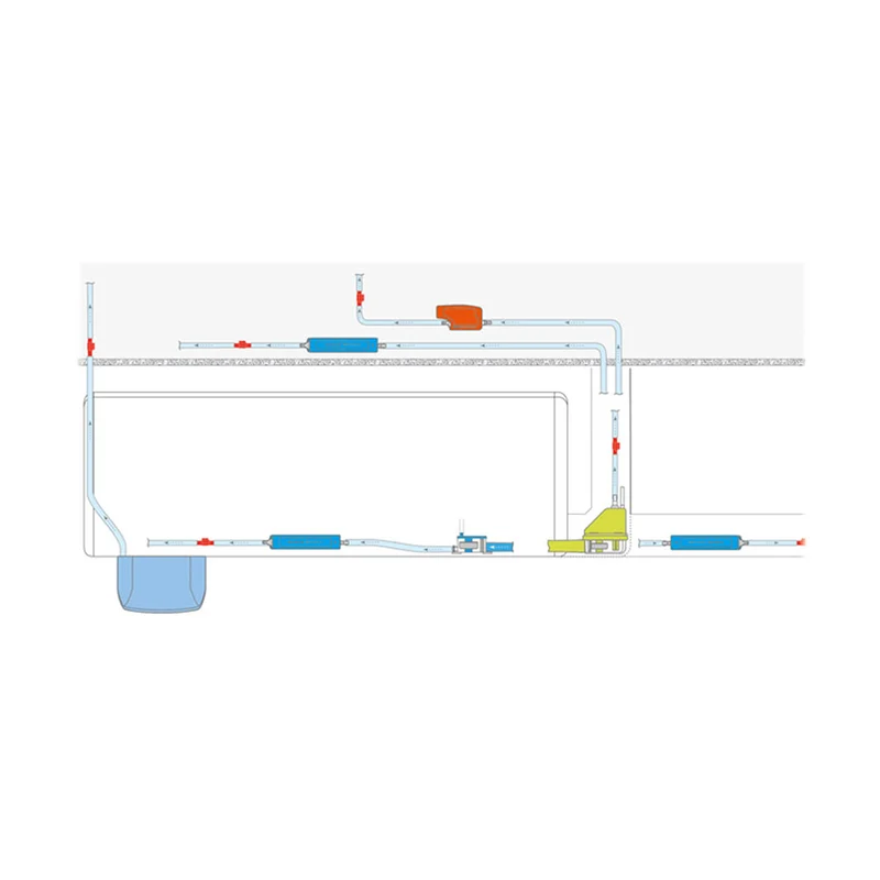 Pompe de relevage pour condensats ASPEN Mini Aqua (Bleu) Ultra Fine