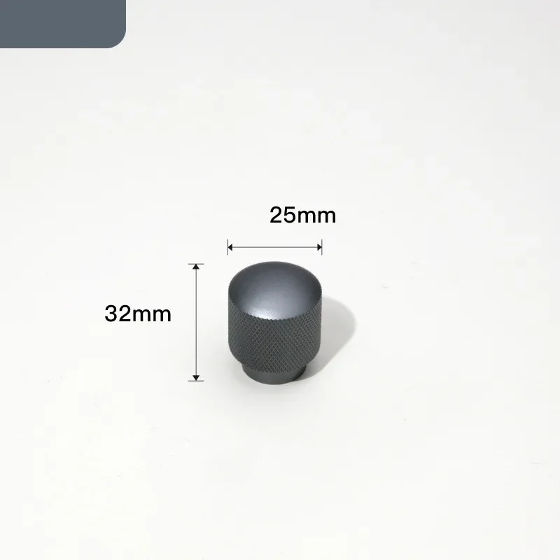 Poignée de meuble ultra-fine Gris anthracite