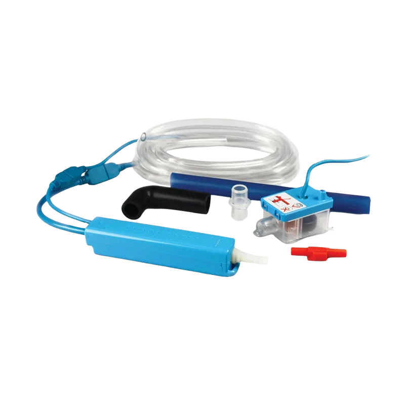 Pompe de relevage pour condensats ASPEN Mini Aqua (Bleu) Silence + Ultra Fine & ultra silencieuse