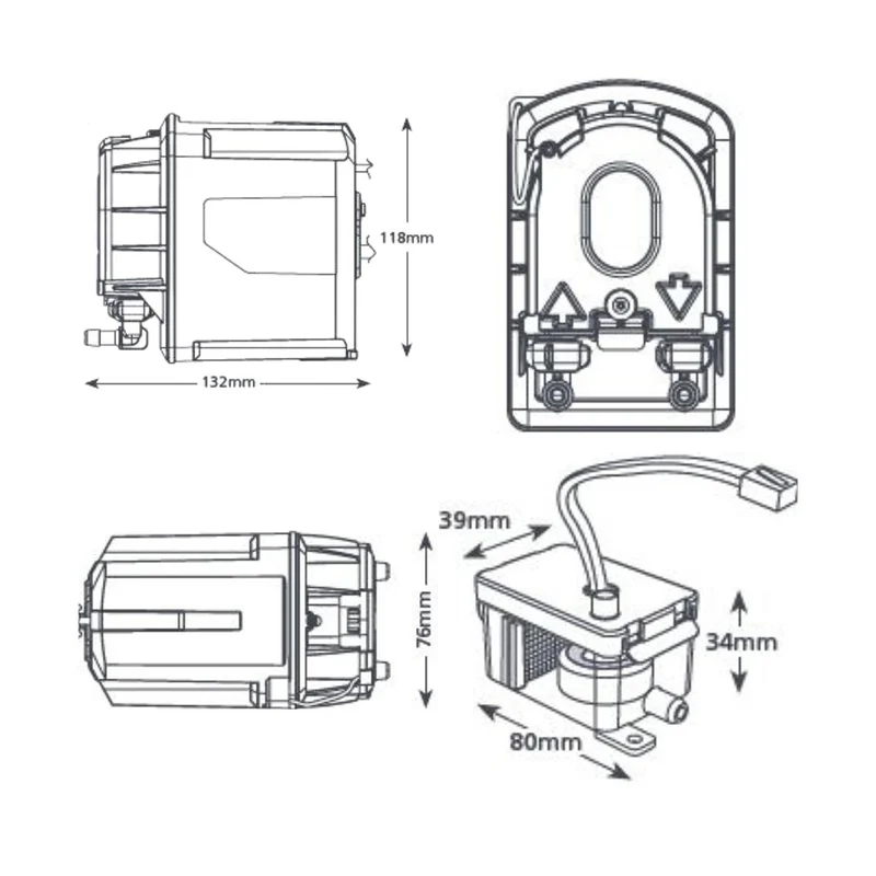 Pompe de relevage Peristaltiques ASPEN Peri Pro+