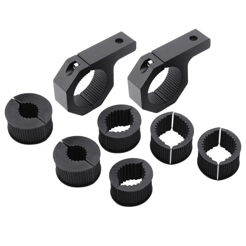 Supports de fixation pour arceau de sécurité à barre ronde