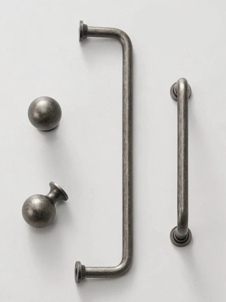 Poignée de Meuble Antique Gris béton