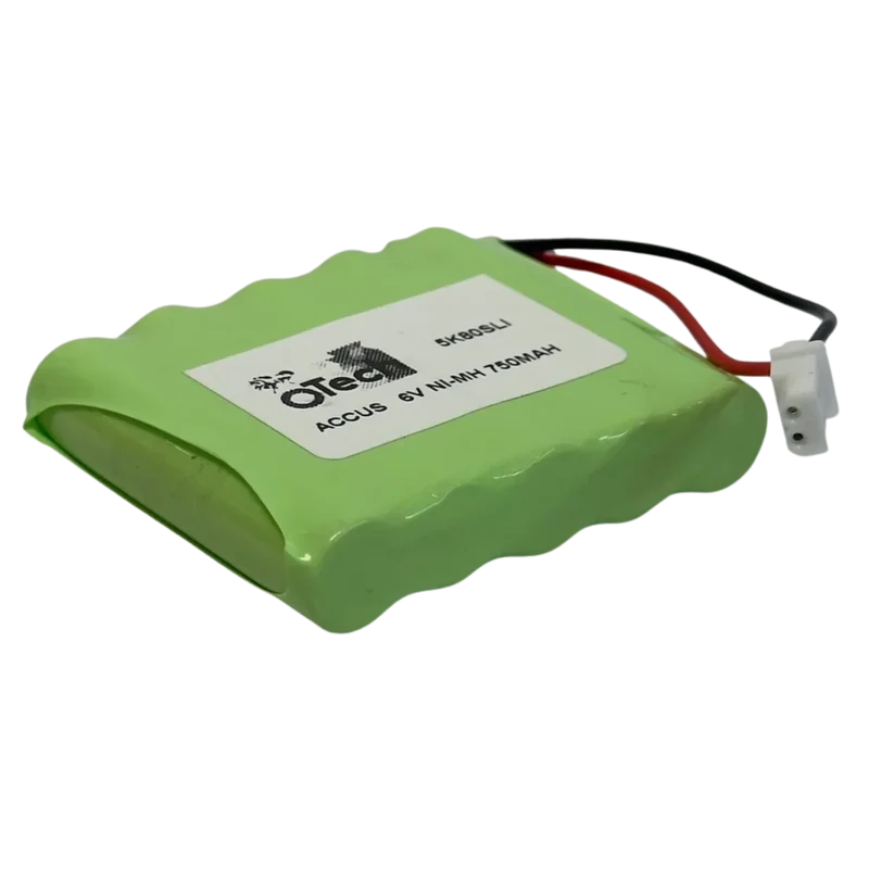 Batterie Ni-MH 6V 750mAh pour Alarmes Honeywell 5800RP et Legrand My Home UP