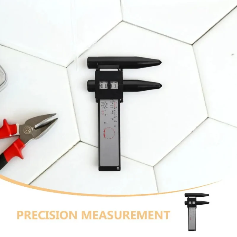 2Pc Wheel Hub Diameter Ruler Abs Measuring Tool With Killer Precision And No Hassle Setup For Automotive Under The Hood Woodworking And Battled Tested Build Construction Projects Featuring Adjustable Angle Plate Gauge For Spot On Wheel Bolt Specs