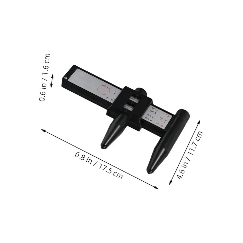 Top Quality ABS Wheel Bolt Spacing Ruler Set For Dead On Hub Sizing And Rim Diameter Gauge Tool That Cuts The Guesswork And Keeps Your Automotive Builds On Course For Weekend Warriors