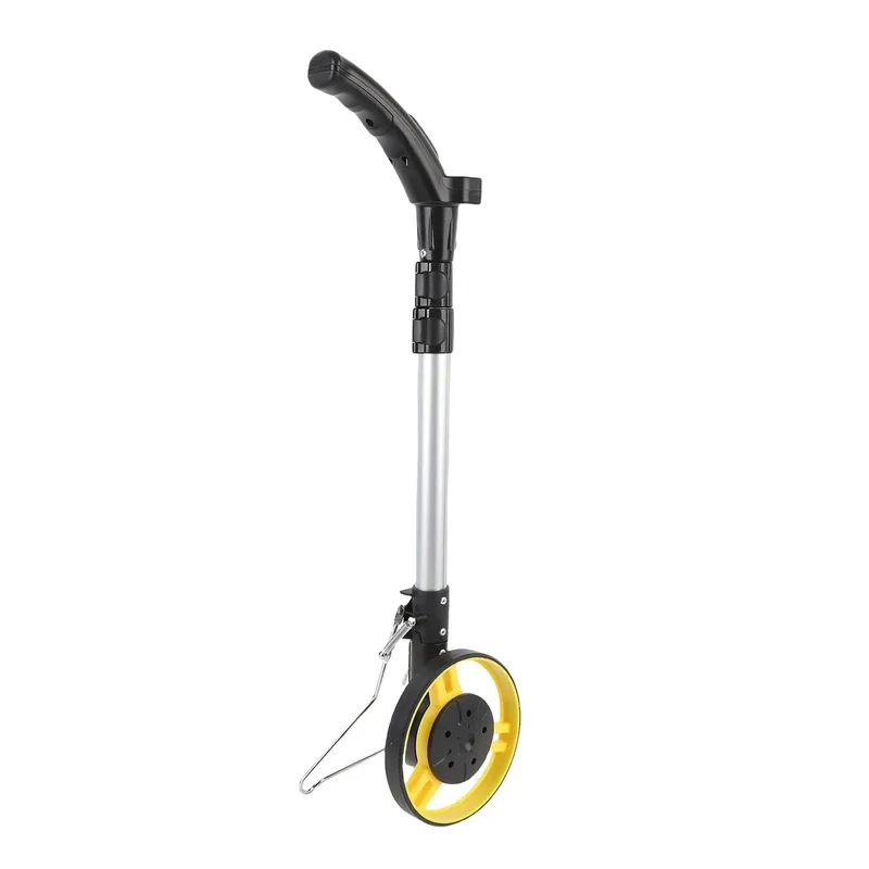 Portable Folding Distance Measuring Wheel With Crisp Digital Readout And Grippy Handle For Swift Lawn And Pavement Mapping Designed Solid For Contractors And Landscapers Demanding Zero Sweat Accuracy All Day Long