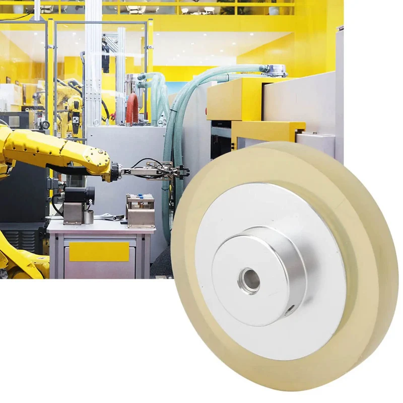 Heavy Duty Encoder Measuring Wheel For Inkjet Printers Smooth Rolling Counter With No Gripe Setup And Top Notch Tracking Compatible With 200 Mm Circumference And 6 Or 8 Mm Bore Shafts For Pro Grade Daily Shop Grind