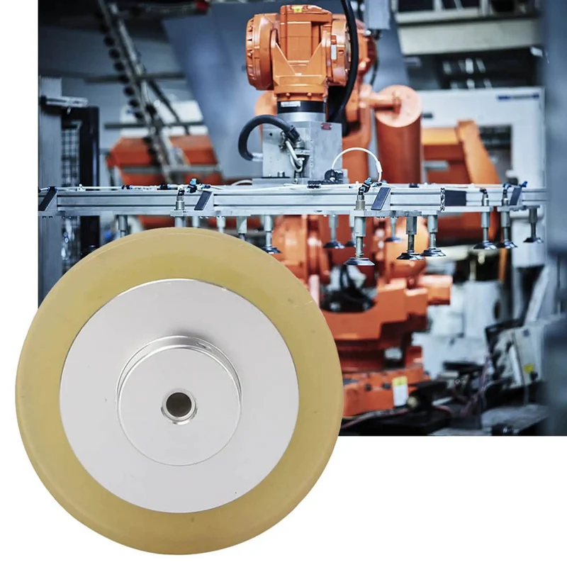 Heavy Duty Encoder Measuring Wheel For Inkjet Printers Smooth Rolling Counter With No Gripe Setup And Top Notch Tracking Compatible With 200 Mm Circumference And 6 Or 8 Mm Bore Shafts For Pro Grade Daily Shop Grind