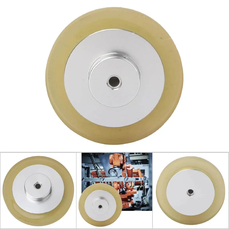 Heavy Duty Encoder Measuring Wheel For Inkjet Printers Smooth Rolling Counter With No Gripe Setup And Top Notch Tracking Compatible With 200 Mm Circumference And 6 Or 8 Mm Bore Shafts For Pro Grade Daily Shop Grind
