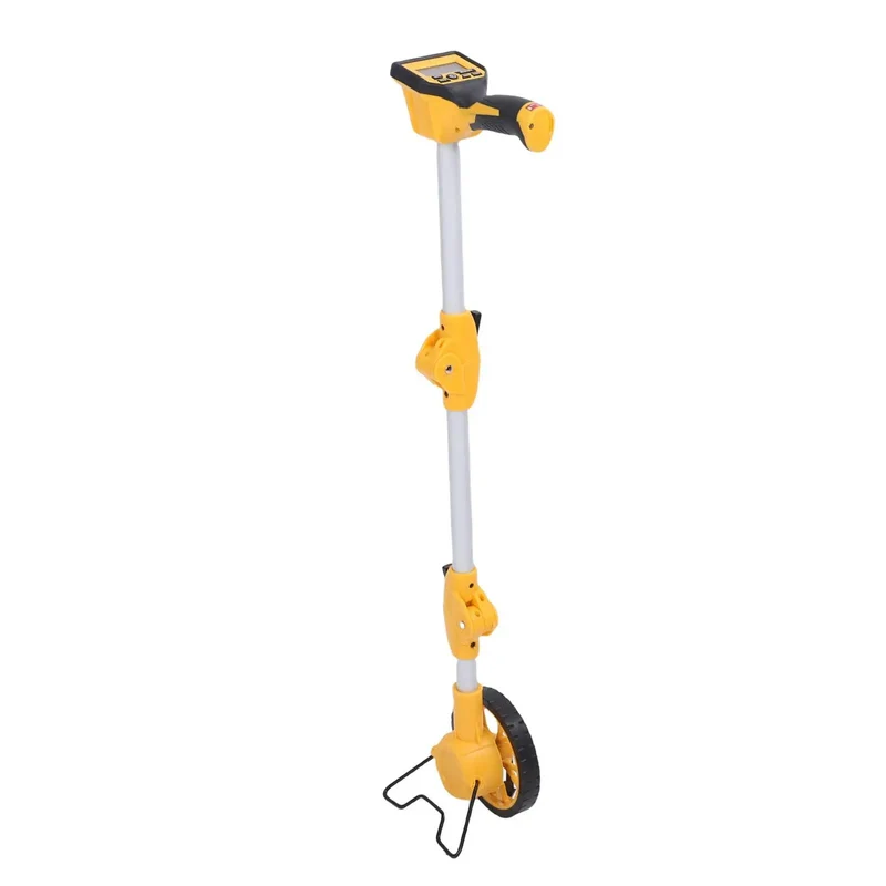 Rock Solid Digital Measuring Wheel With Straight Up Accurate Distance Tracking And Wide Rubber Roll Wheels For Field Work Zero Stress Counting Tool Built Damn Tough