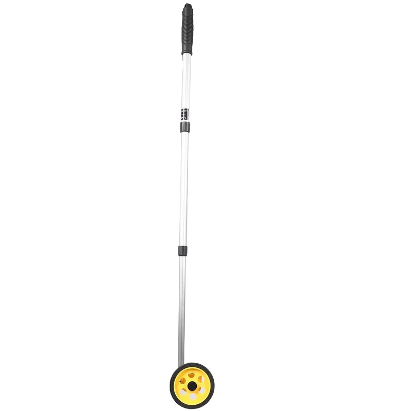 Smooth Rock Solid Gear Driven Telescopic Measuring Wheel With Precision Counter Lightweight Aluminum Alloy Body And Reinforced Abs Casing Pro Level Performance For Tracking Long Distances Without Hiccup On Pavement Dirt Or Curve Survey Tool That Slays