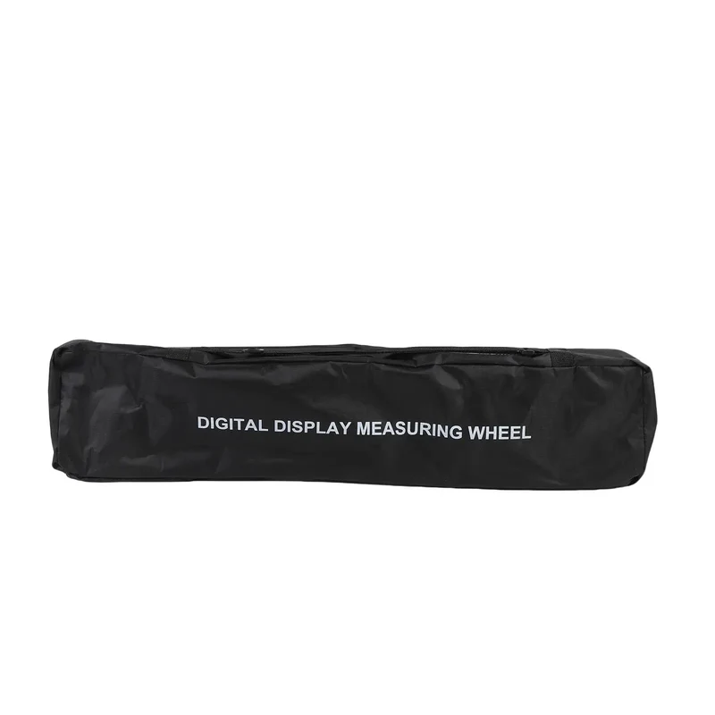 Digital Display Distance Measuring Wheel With Foldable Hand Push Roller And Built In Tape Measure Delivers Dead On Zero Point One Foot Accuracy For Hella Easy Construction Site Layouts And Land Surveying
