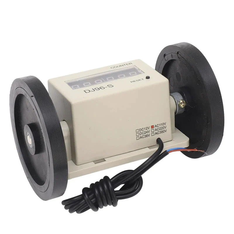Heavy Duty Digital Measuring Wheel Rolling Smooth With Automatic Counting And Point Zero One Accuracy Tracks Yardage Flawlessly On Rough Terrain For Contractors Landscapers And Crews Demanding Reliable Job Site Readings