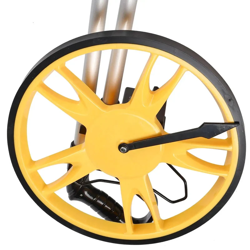 Foldable Distance Measuring Wheel With Mechanical Counter Rock Solid For The Daily Hustle And No Sweat Distance Tracking Job Site Survey Gear For Road Work And Land Plotting