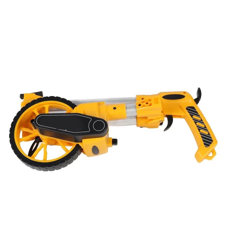 Heavy Duty Folding Measuring Wheel With Rock Solid Build And Smooth Roll Mechanics Covering Up To 9999.9m For Contractors Landscapers And Pro Level DIY Projects On The Go