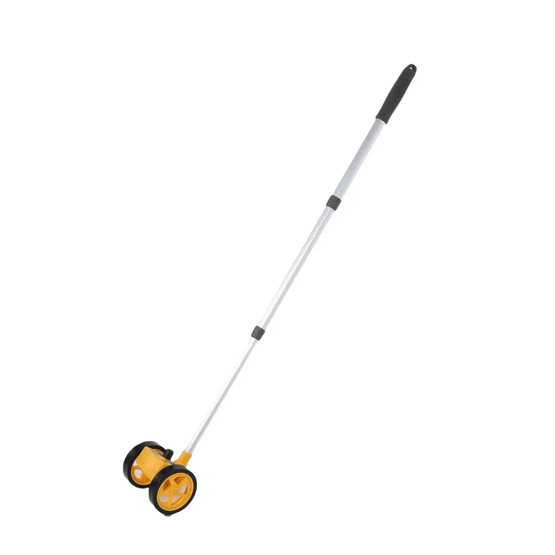 Top Shelf 4 Inch Rolling Measuring Wheel Delivers Dead On Accuracy For Mapping Out Landscaping And Construction Masterpieces Lightweight Frame Glides Over Grass And Concrete While Handling Tight Curves Without Breaking A Sweat Gear Precision