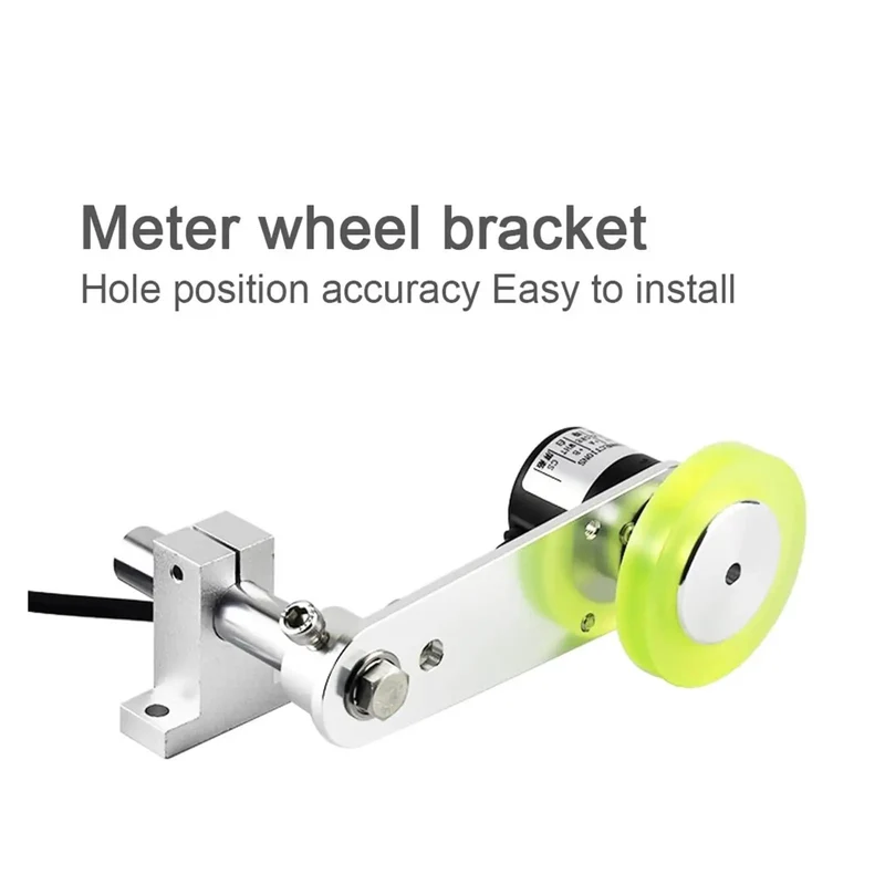 Heavy Duty Fixed Mount Bracket For Measuring Wheels Rock Solid Encoder Holder With Superior Vibration Damping And Universal Fit Built Tough For Garage Projects Without A Sweat
