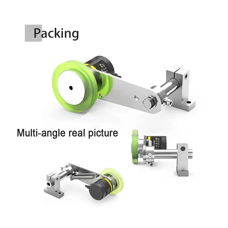 Heavy Duty Fixed Mount Bracket For Measuring Wheels Rock Solid Encoder Holder With Superior Vibration Damping And Universal Fit Built Tough For Garage Projects Without A Sweat