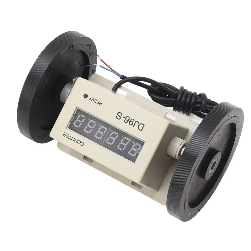 Heavy Duty Precision Metric Measuring Wheel Featuring Automatic Recording Built Tough For Smooth Yard Tracing And No Sweat Distance Tracking All Week Long