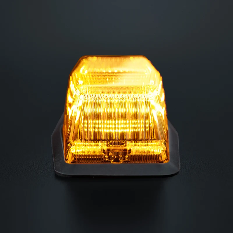 Guirlande lumineuse LED à double brûleur avec stroboscope et lentille ambrée