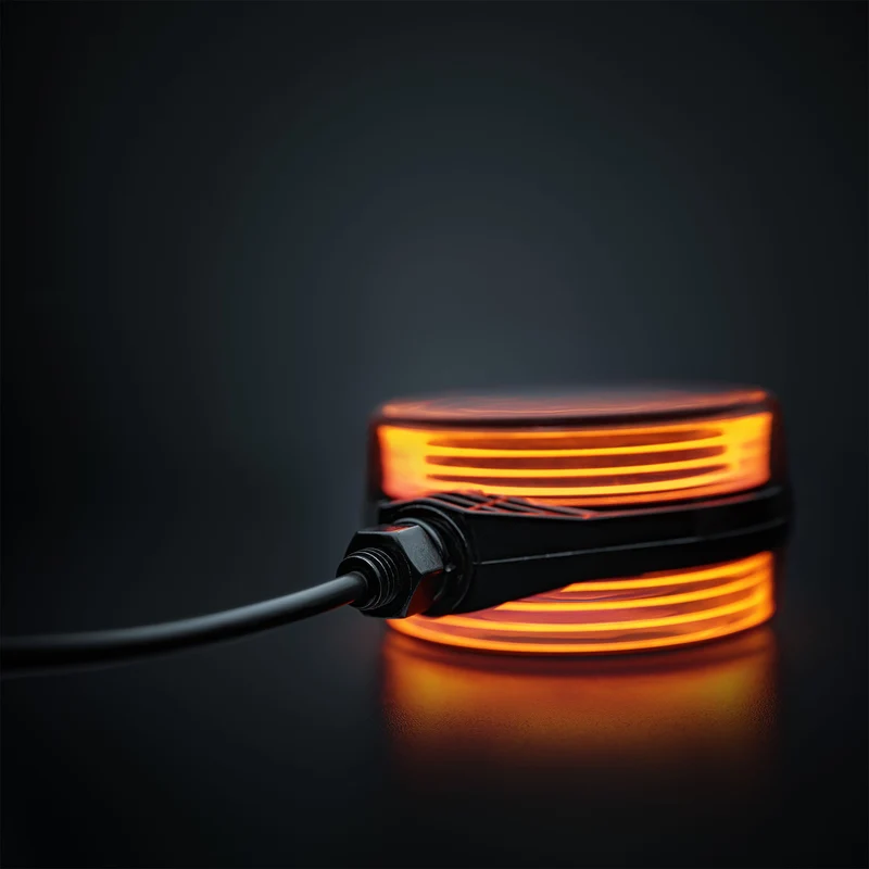 Guirlande lumineuse STRING FOR9T en forme de sucette espagnole / LED ambre, blanche et rouge