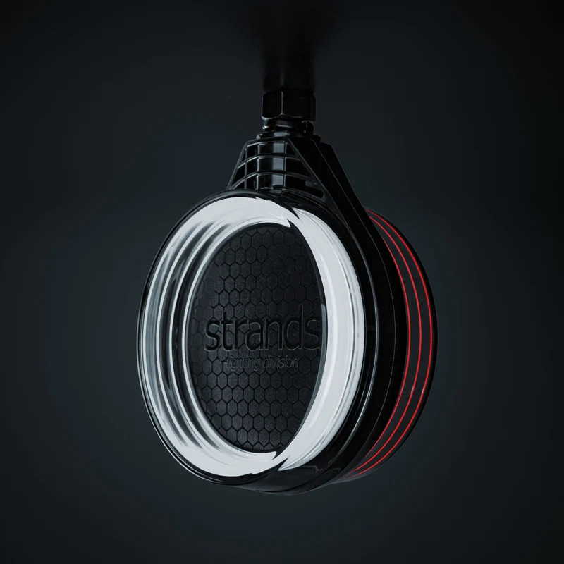 Guirlande lumineuse STRING FOR9T en forme de sucette espagnole / LED ambre, blanche et rouge