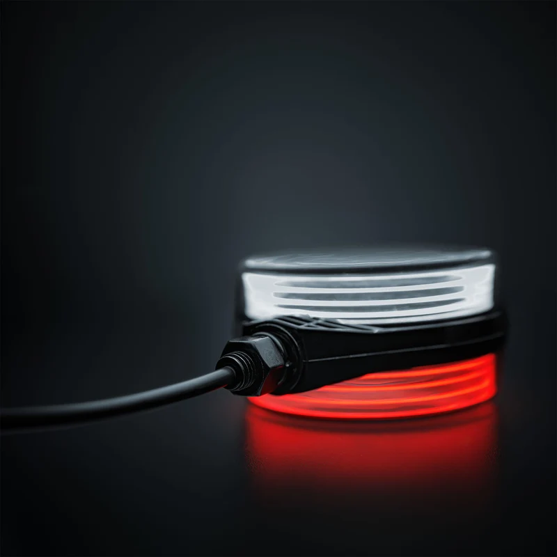 Guirlande lumineuse STRING FOR9T en forme de sucette espagnole / LED ambre, blanche et rouge