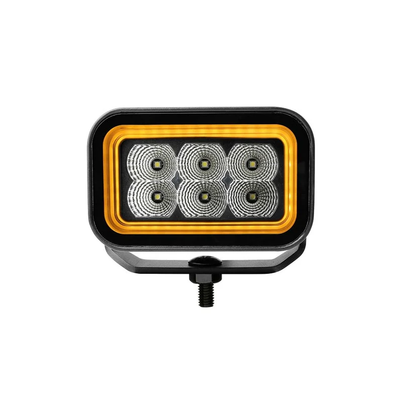 Lampe de travail rectangulaire Boreman Cube à effet tunnel 30 W / bicolore
