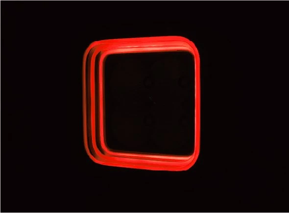Lampe de travail Boreman Cube à effet tunnel 30 W / bicolore
