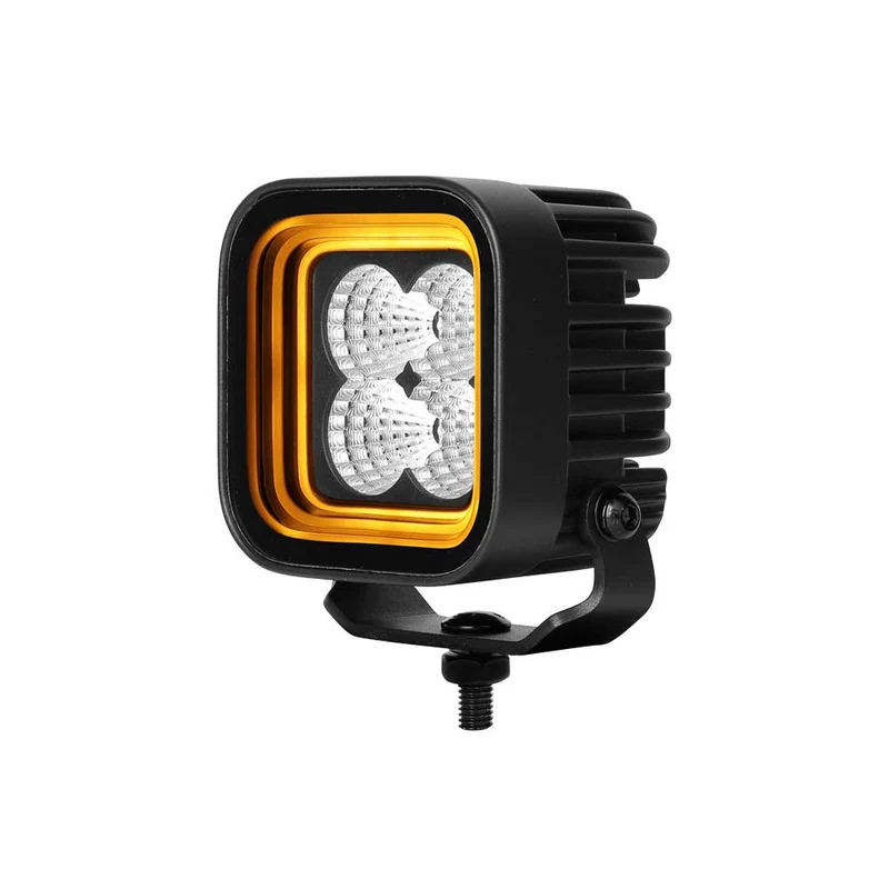 Lampe de travail Boreman Cube à effet tunnel 30 W / bicolore