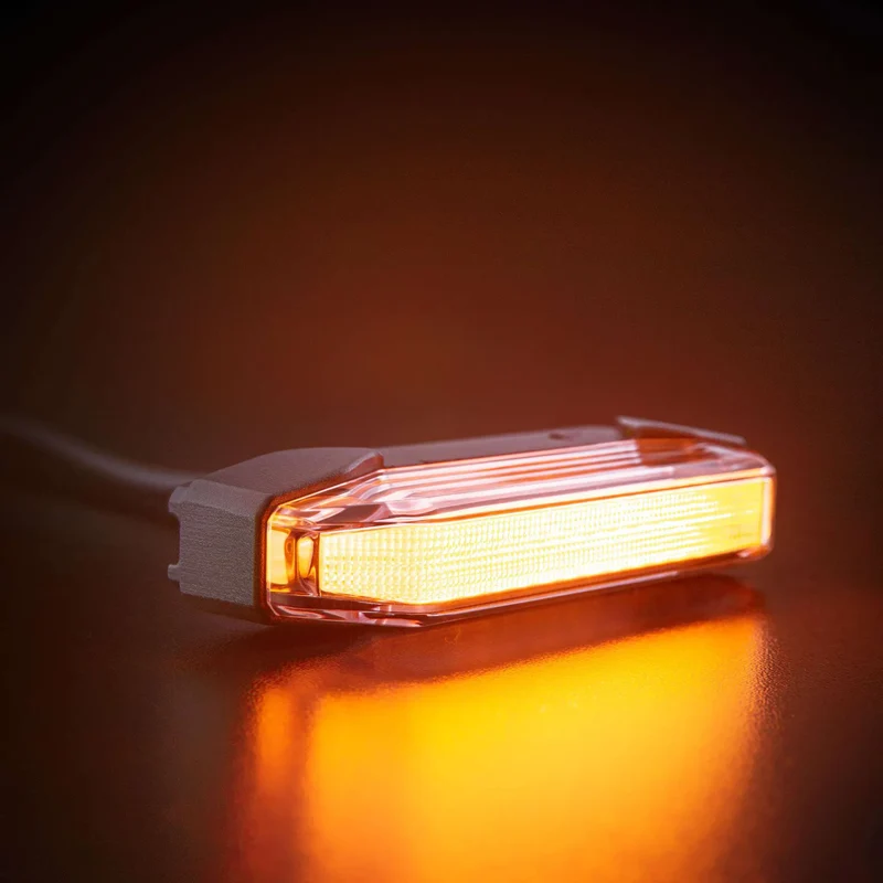 Feu de position ambré Strands Firefly See Me avec stroboscope