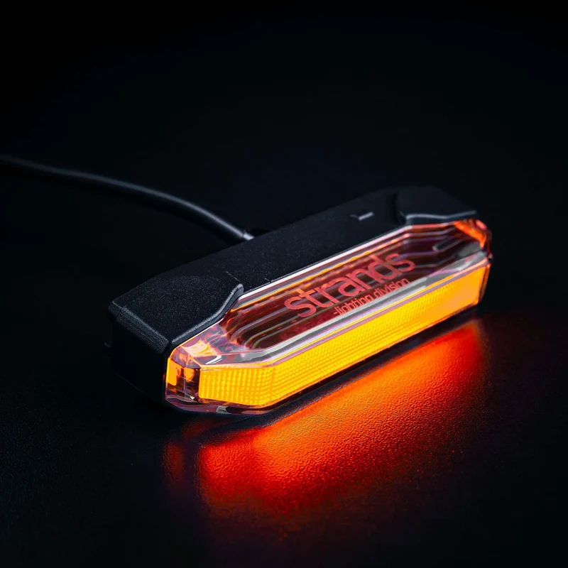 Feu de position ambré Strands Firefly See Me avec stroboscope