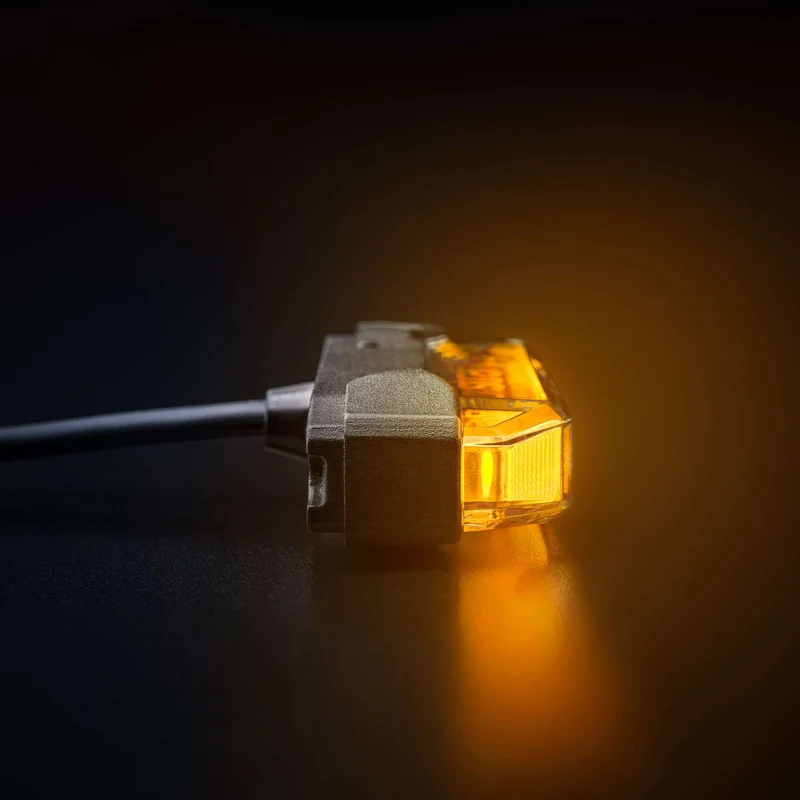 Feu de position ambré Strands Firefly See Me avec stroboscope