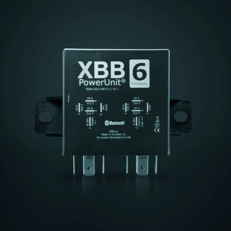 Bloc d'alimentation Strands XBB avec 6 sorties