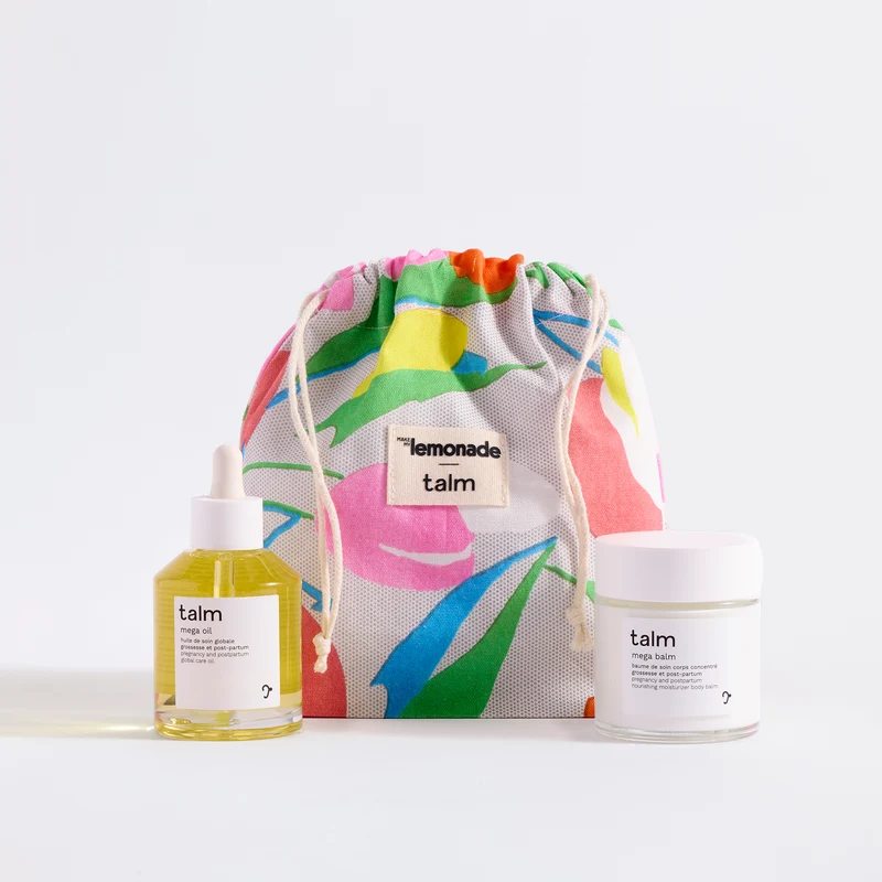 La Trousse de Soins Grossesse & Post-Partum Make My Lemonade x Talm