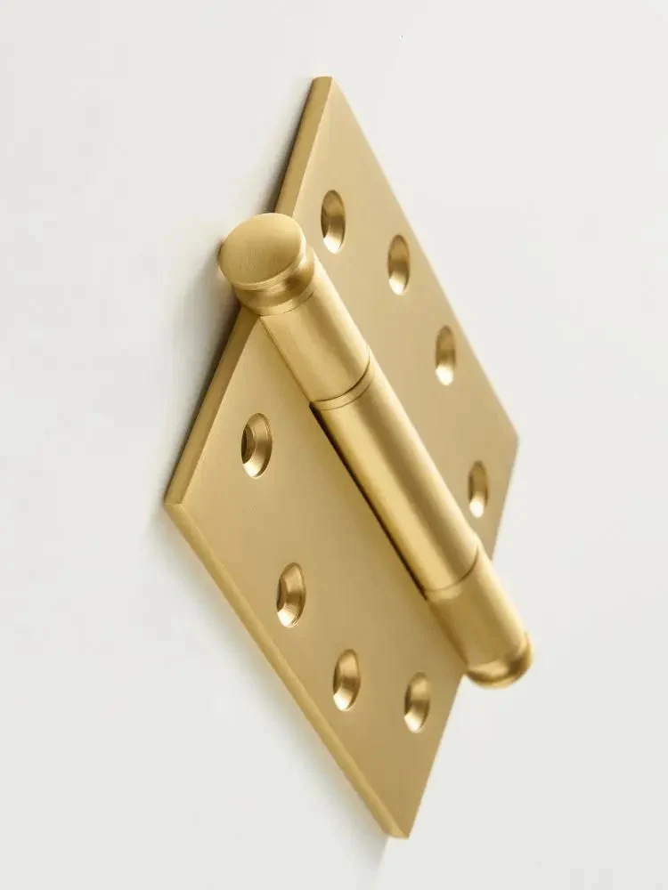 Charnière pour porte de meuble Or brossé