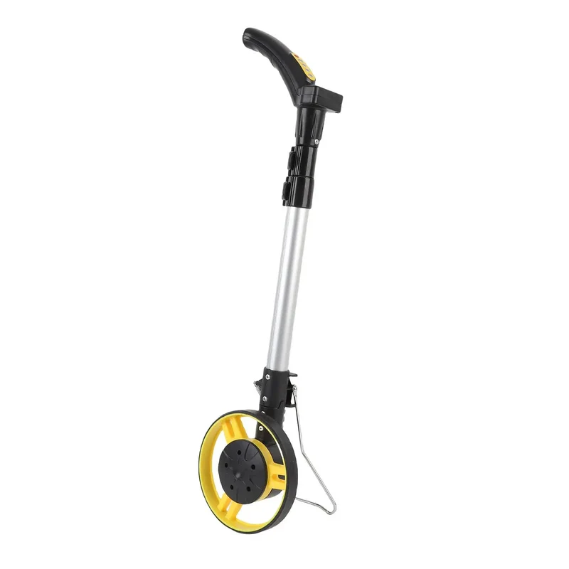 Built Different Digital Distance Measuring Wheel With Bright Lcd Screen And Rock Solid Rubber Wheel For Zero Hassle Hand Push Measurement In Meters Or Feet