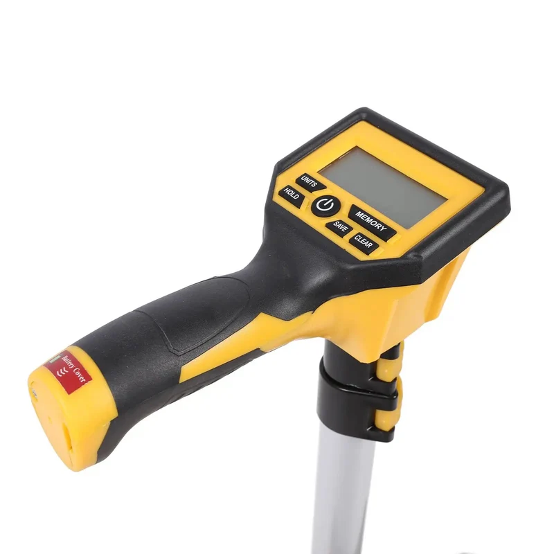 Slick Digital Distance Measuring Wheel With Bright Backlit Display And Hold Memory Feature For Nailing Quick Exterior Layouts Up To 100K Feet A Hell Of A Tool For Busy Foremen