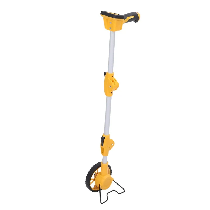 Dead Nuts Accurate Digital Display Measuring Wheel With Snazzy Backlit LCD Screen And Knobby Tires For Slippery Pavement Or Grassy Fields Built Damn Tough For Construction Projects And Property Surveys