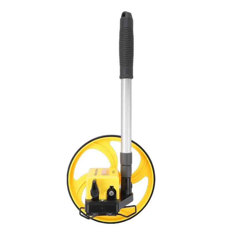 Slick Adjustable Telescopic Measuring Wheel Heavy Duty Survey Device Dead Accurate Distance Tracker Extends From Fourteen To Thirty Eight Inches No Sweat Job Site Ready Ace Quality Built To Kick Butt On Any Outdoor Project