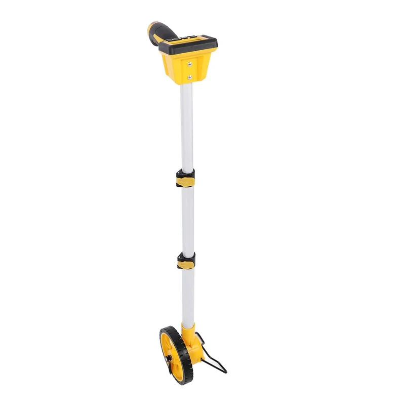 No Drama Digital Measuring Wheel With Backlit Display For Tracking Straight Lines And Curves Flipping Between Metric And Imperial Units For Road Crews Or Weekend Warriors