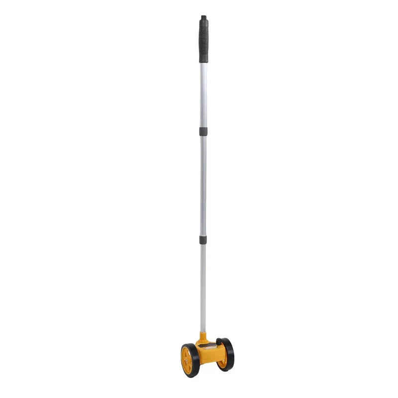 Premium Rolling Measuring Wheel For Construction And Site Layout Tasks Featuring Slick Tracking Wheels And Precision Engineering That Yields Exact Measurements Without Any Of The Sweat Or Second Guessing