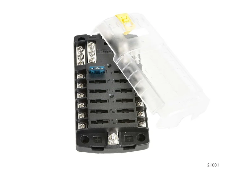 Boitier de distribution 12/24V DC (12 emplacements)