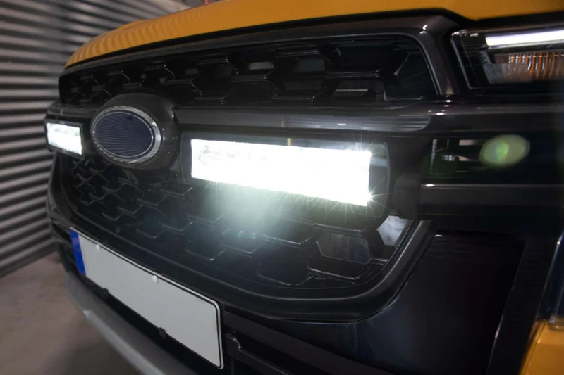 Kit de calandre à double barre lumineuse Strands XPA 12" pour Ford Ranger Wildtrack 2023-