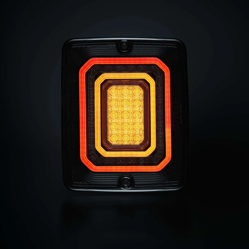 Feu stop, arrière et clignotant Strands FOR9T Illusion avec lentille foncée