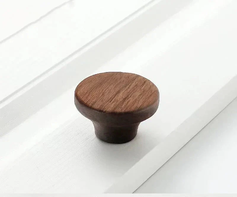 Poignée de Tiroir de meuble en Bois de Noyer