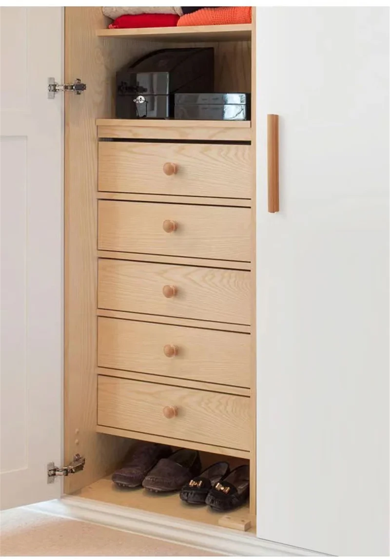 Poignée de Meuble en Bois Classique