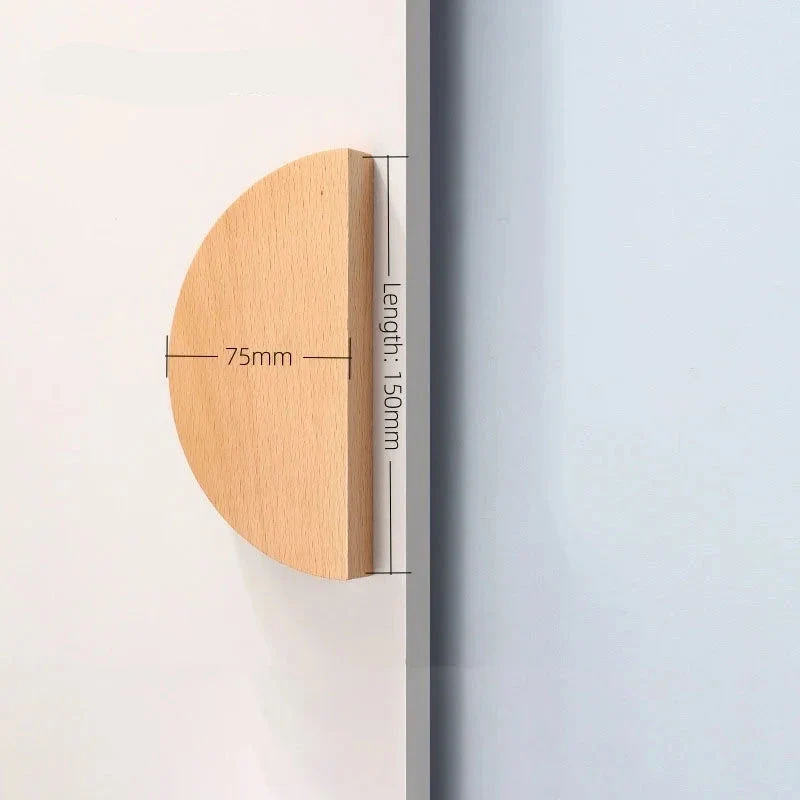 Bouton de meuble en bois de chêne