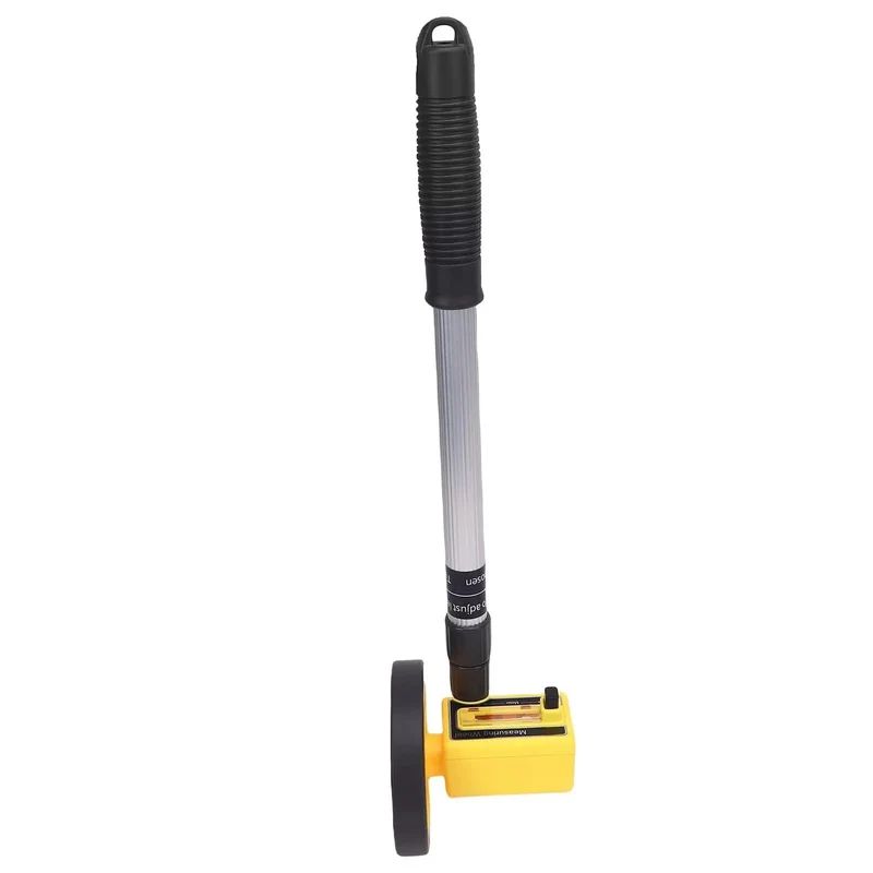 Built Tough Pro Measuring Wheel With Adjustable Telescopic Rod And No Sweat Distance Tracking For Smooth Indoors And Outdoors Yard Surveys By Real Deal Crews