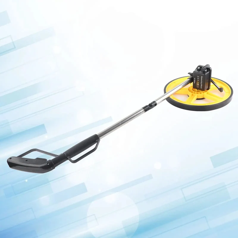 Straight Up Heavy Duty Mechanical Measuring Wheel For Big League Distance Tracking On Any Job Site With No Sweat Ease Of Use Bright Led Dial Counter And Quick Fold Handle